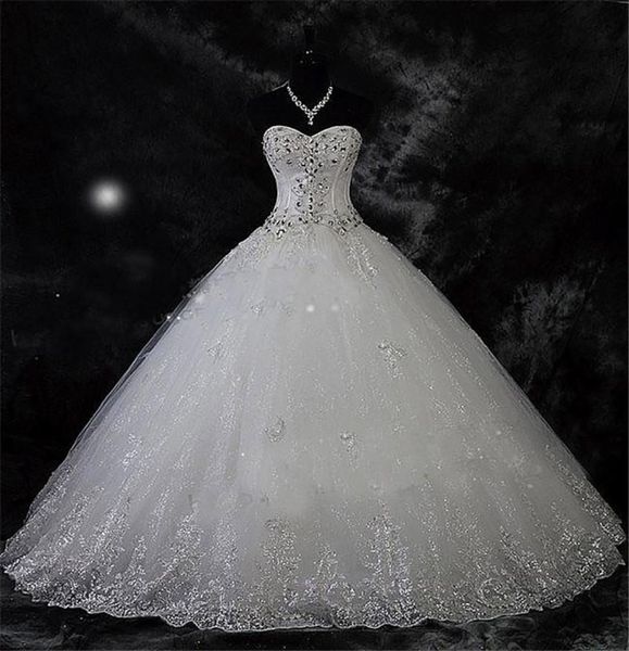 Mi Kleid Mi Robe De Mariage Spitze Strass Plus Größe Ballkleid Brautkleider Hochzeit Brautkleider Vestido De Novia7938352