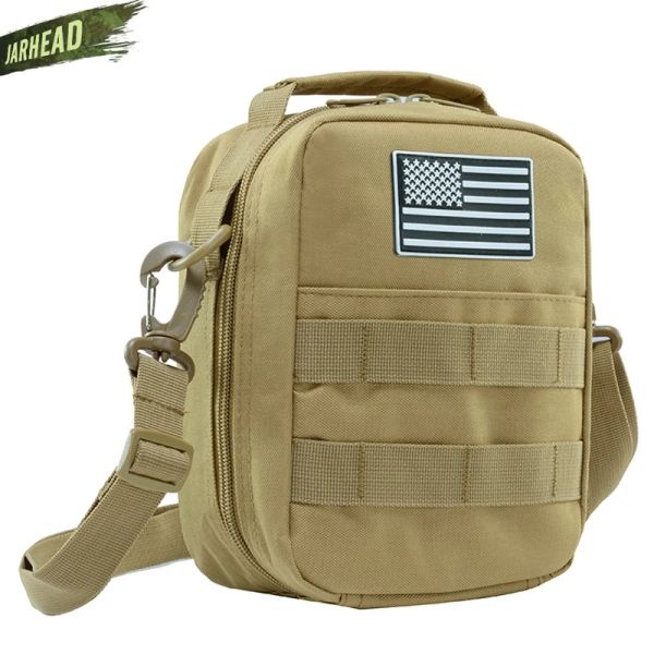 Bolsas de caça à caça Molle Tactical Medical First Sanes Kit Kit Kit de ferramentas de ferramentas de emergência Equipamento EDC Backpack Backpack de Bolsa