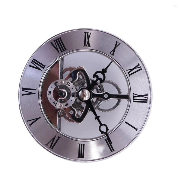Настенные часы передач часы декоративные легкие серебряные металлы для семейных друзей подарки цифровые