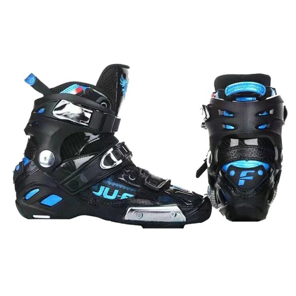 Origional Wolf Wolf Up Boots High Tornozelo Semi-Solft 165mm para Slalom Patines Speed Patins em linha Sapatos Upper Professional Racing Professional