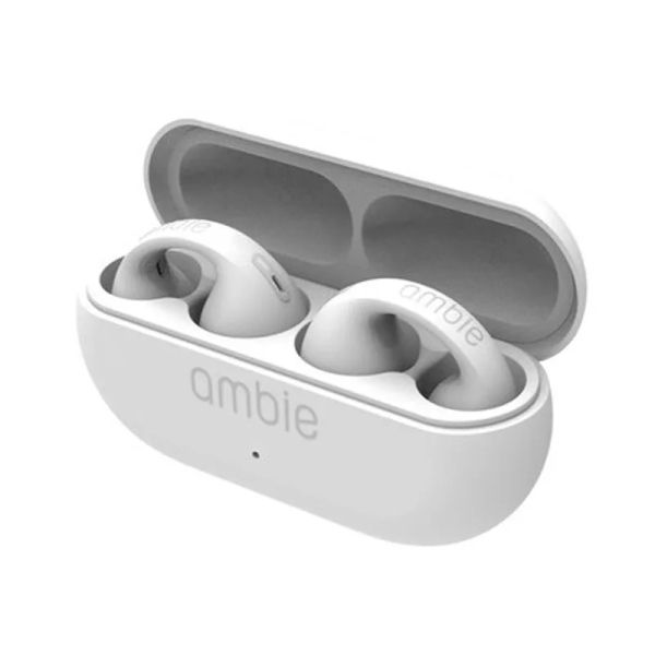 Novos fones de ouvido Ambie Upgrade Pro Sound Cuffs Earring Encontro sem fio Os fones de ouvido Bluetooth