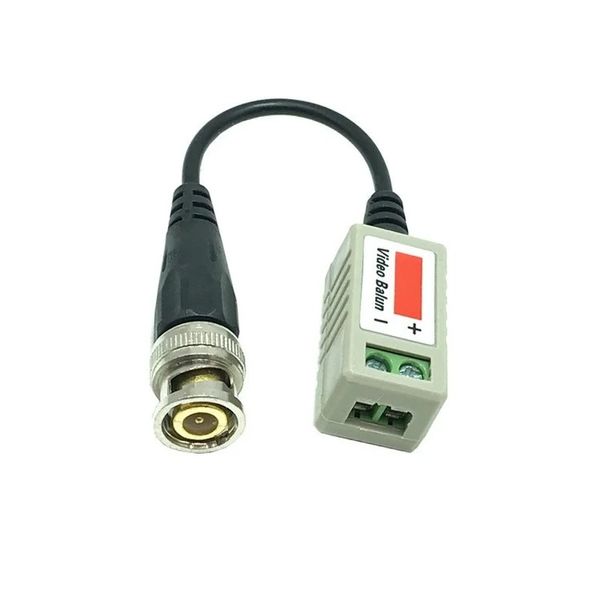 Новый 2024 2PCS (1 пары) AHD/CVI/TVI TIVERED BNC CCTV видео Balun Passive Transceivers UTP Balun BNC Cat5 CCTV UTP видео Balun