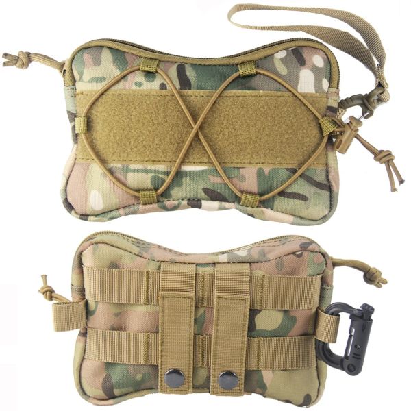 Pacchetto di sopravvivenza Molle EDC Marsupio tattico Marsupio di sopravvivenza di emergenza Uomo Outdoor Medical SOS Kit medico di primo soccorso Borsa da caccia