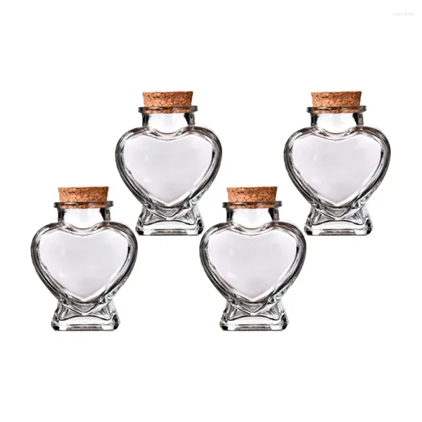 Vasi Mini barattolo di vetro Bottiglia dei desideri fai da te Decorazioni di nozze per bottiglie alla deriva da cerimonia