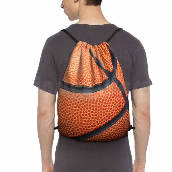 Basquete lance travesseiro mochila sacos de cordão saco de ginásio à prova dwaterproof água basquete streetball bola basquete bola james e9ha #