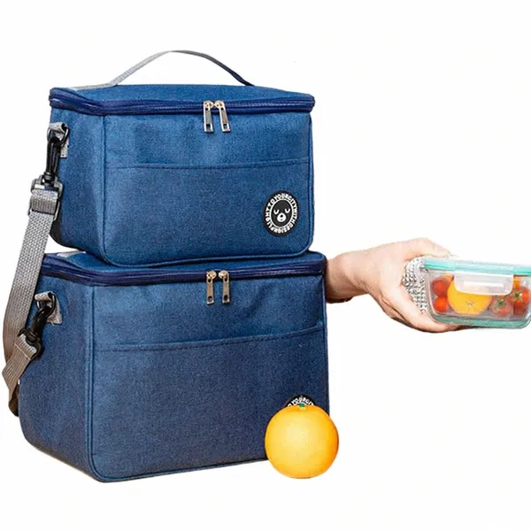 2023 tragbare Lunch-Tasche Thermal Isolierte Lunch Box Tote Kühler Handtasche Wasserdichte Rucksack Bento Beutel Unternehmen Lebensmittel Lagerung Taschen U0U6 #