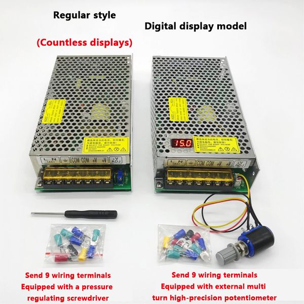 200W240W Schaltnetzversorgung 0-5V0-12V0-24V0-36V0-48V Digital Display Einstellbares DC Reguliertes Stromversorgung