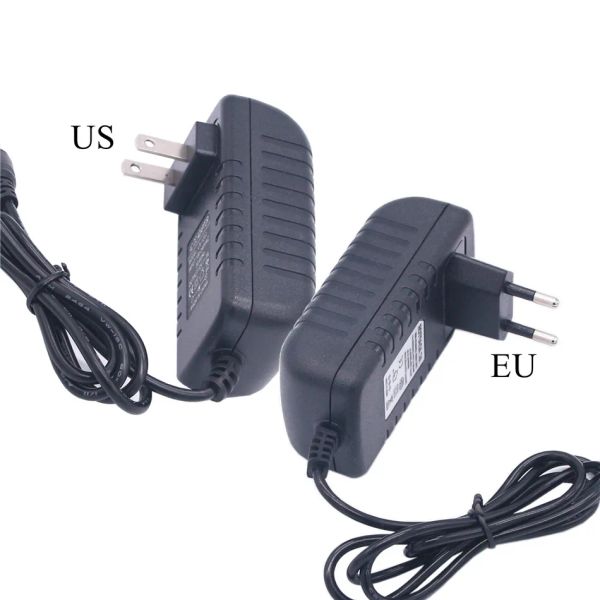 AC 110V 220V a DC 5V 9V 12V Volt Fonte de alimentação 3V 5V 6V 8V 9V 12V 13V 15V 24V 1A 2A 3A Adaptador de energia universal para tiras de LED