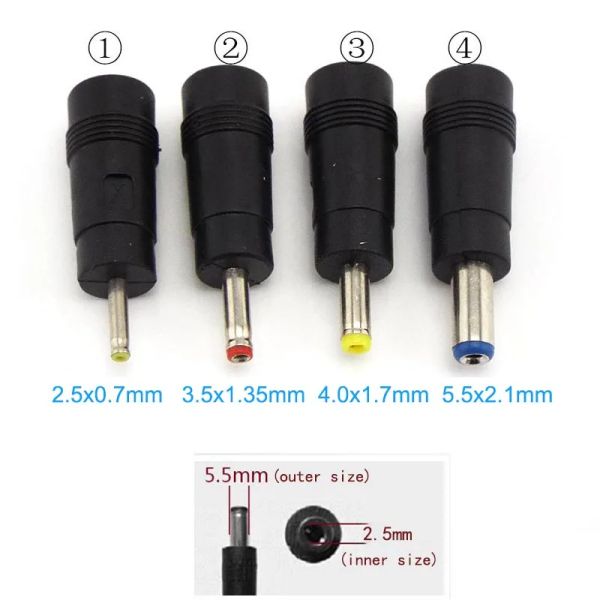 DC 5V 8v 9V 12V 15V Adattatore di alimentazione AC 100V-240V 1A 2A 3A Convertitore Caricatore DC 3.5x1.35 4.0x1.7 5,5x2,1 mm Connettore US