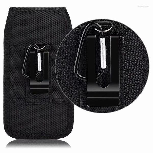 Outdoor-Taschen Männer Taille Gürtel Gürteltasche Telefon Flip Taschen Leder Kartenhalter Fall Mode Laufausrüstung