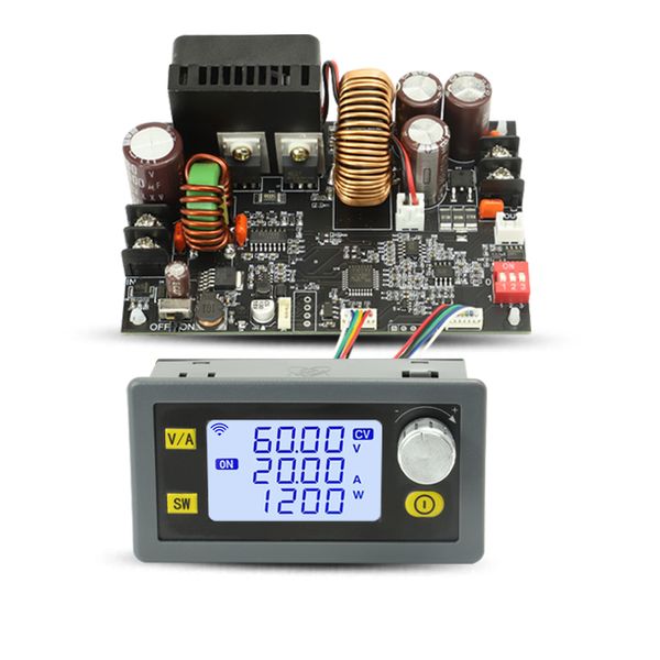 XY6020L DC DC Buck Boost Dönüştürücü CNC CC CV 36V 15A Güç Modülü Ayarlanabilir Düzenlenmiş Laboratuvar Güç Kaynağı Voltmetre Ampermetre