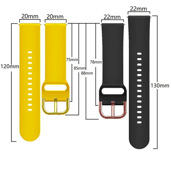 20 22mm Banda de silicone para Colmi I30 I31 I20 I10 Strap Smart Watch Bands P71 P68 P60 Bracelete para Colmi M41 M42 M40 P8 P28 Plus