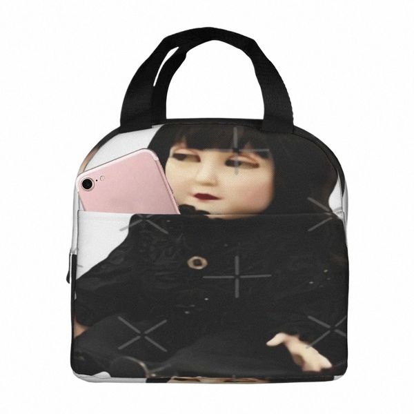 nadja Doll Lunch Tote Picnic Kids Lunch Bag Lunch Thermal Bag 79jZ #