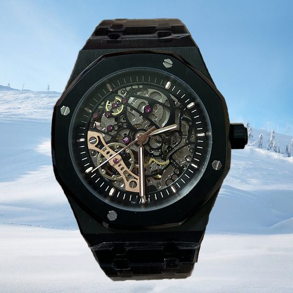 Designer automático relógios Mens mecânico luxo AAA relógio relógios de pulso 42mm safira vidro 904L pulseira de aço inoxidável montre com caixa original à prova d'água