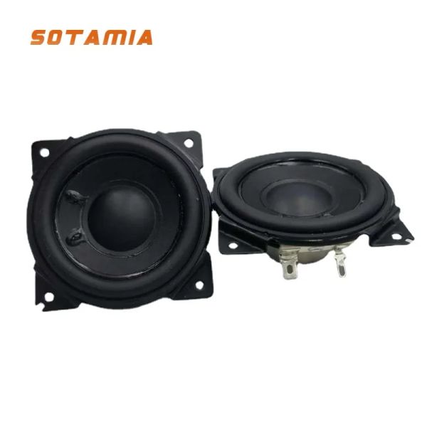 Hoparlörler sotamia 2pcs 2.75 inç tam menzilli ses spaekers üniteleri 4 ohm 15w hif stereo ev müzik ses hoparlör neodyom hoparlör