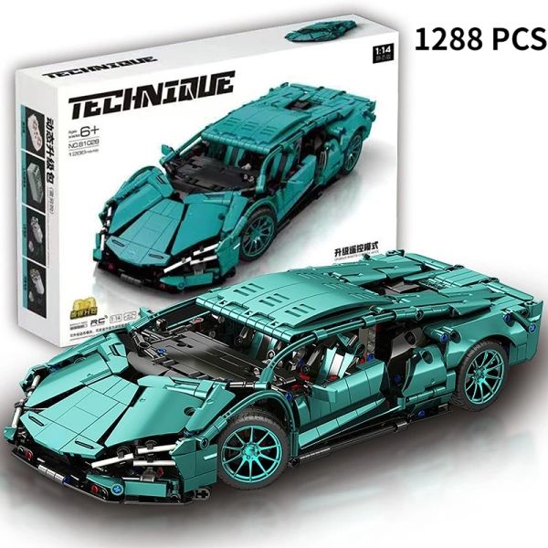 2023 Nuovi costruzioni per la tecnologia Roadster 1:14 Racing Roadster Building Building Assembly Brick Vehicle Toy Regalo per ragazzi