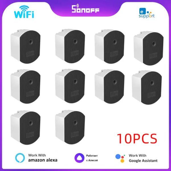 Controllo Sonoff D1 Smart Dimmer Switch Modulo interruttore Wifi 433 Mhz RF Controllo vocale remoto Regolazione della luce tramite APP eWeLink Alexa Google Home