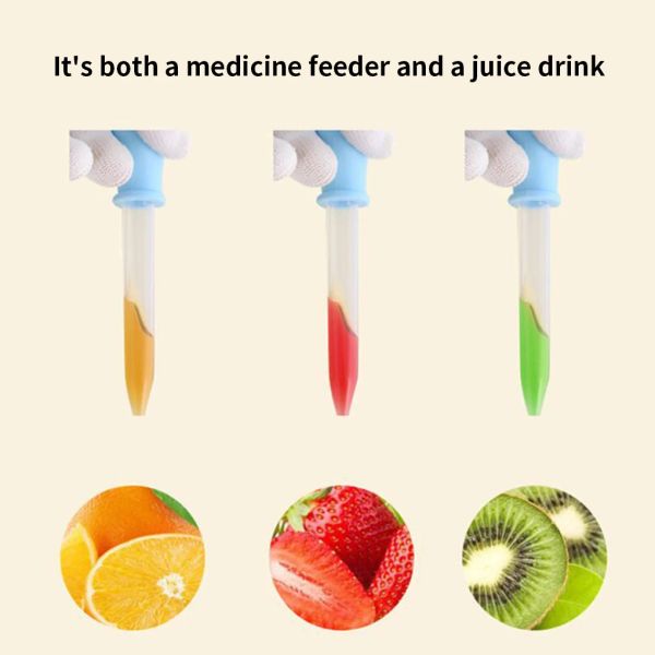 5/10 PCs Droper Medicine Feeder Medicine -Medizin -Gerät Silikon Pipette Food Tropper Scientific Experiment Tropfenspielzeug