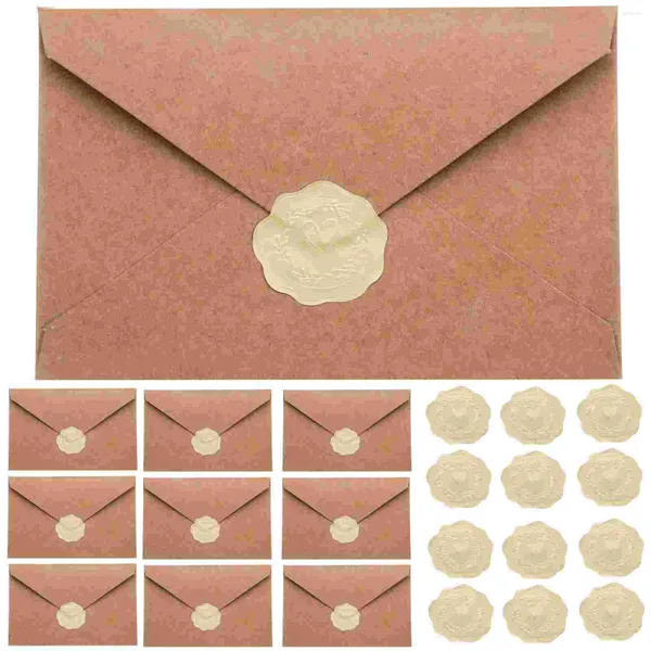 Presente Envoltório Vintage Envelope Portátil Envelopes de Casamento Literatura e Cartão Em Branco Papel Pequeno Cartões
