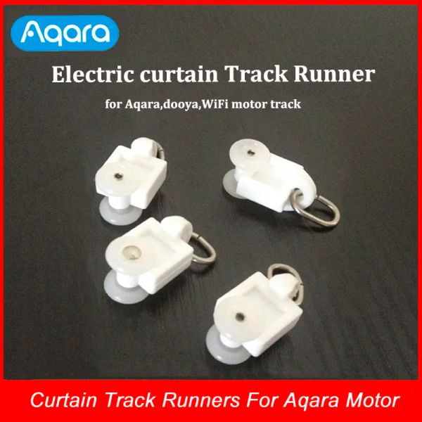 Kontrol Perde Track Runners Akıllı Ev Perde Track Hook Aqara Dooya Motor için Genel Kasnak Elektronik Perde Aksesuar