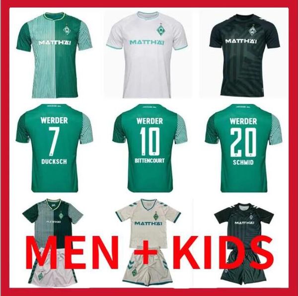 2024 SV Werder Bremen 120. Fußballtrikots 125-jähriges Jubiläum Kit 23 24 DUCKSCH BITTENCOURT BUCHANAN BURKE FRIEDL KEITA FULLKRUG Spezielle Fußballtrikots