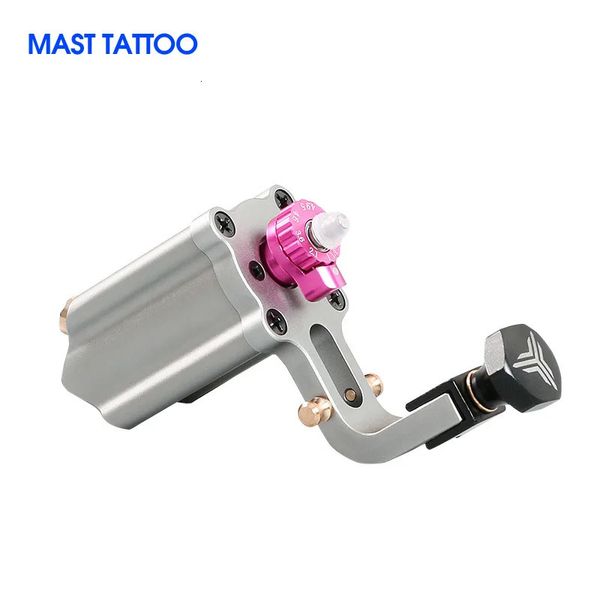 Profissional mastro tatuagem curso ajustável 5mm rca unidade direta rotativa máquina de tatuagem forro e shader motor suprimentos 240323