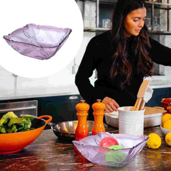 Yemek takımı seti şeker plakası şeffaf kuru meyve ev tepsisi plastik yaratıcı depolama