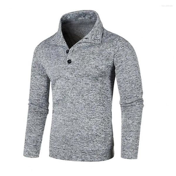 Männer Hoodies Männer Pullover Stilvolle Bequeme Pullover Herbst Mit Hälfte Rollkragen Lose Fit Für Casual Sport Tragen Anti-fouling