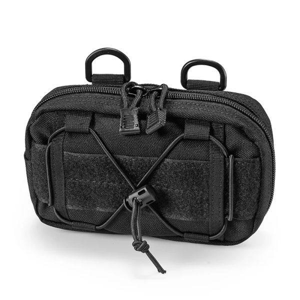 Borse Tasca Molle Tattica Borsa per kit medico Cintura per attrezzi utilita Custodia Edc per campeggio Escursionismo Cintura da caccia Marsupio da viaggio Custodia da corsa