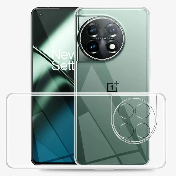 Für OnePlus 11 Case Clear Silicon Soft TPU Phone Hülle Deckung für OnePlus 11 Funda für eine plus 11 1+11 transparente Coque Shell