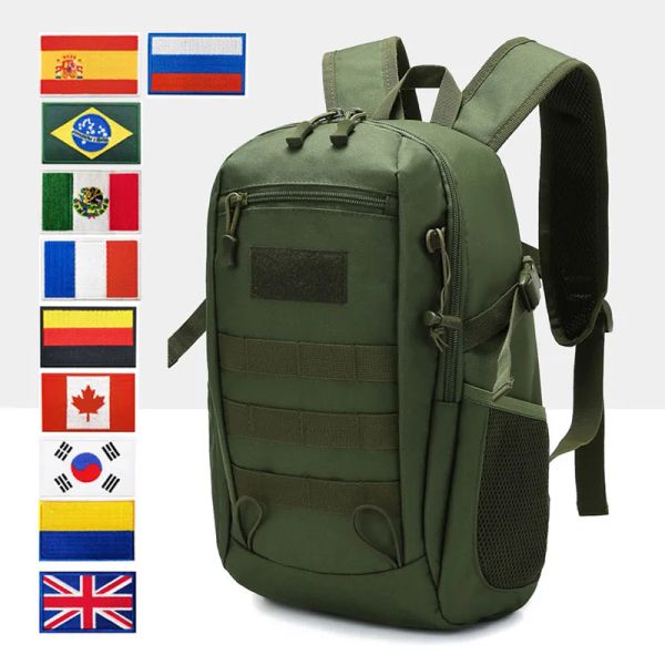Сумки 25л, военный тактический рюкзак, мужские уличные водонепроницаемые дорожные сумки, маленькие рюкзаки для кемпинга, рыбалки, охоты ArmyGreen Mochila