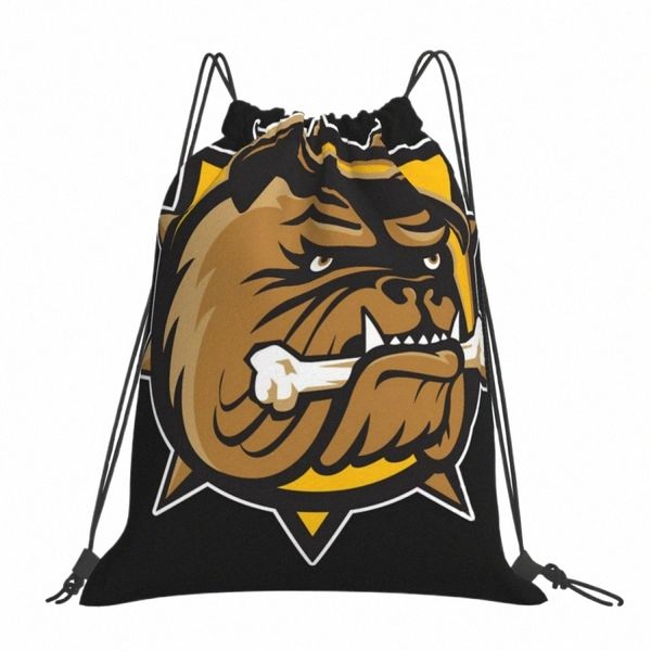 Hamilt Bulldogs Сумки на шнурке Рюкзаки Сумка для обуви Тканевые сумки Рюкзак Мешок Сумки на шнурке для детей n6AE #