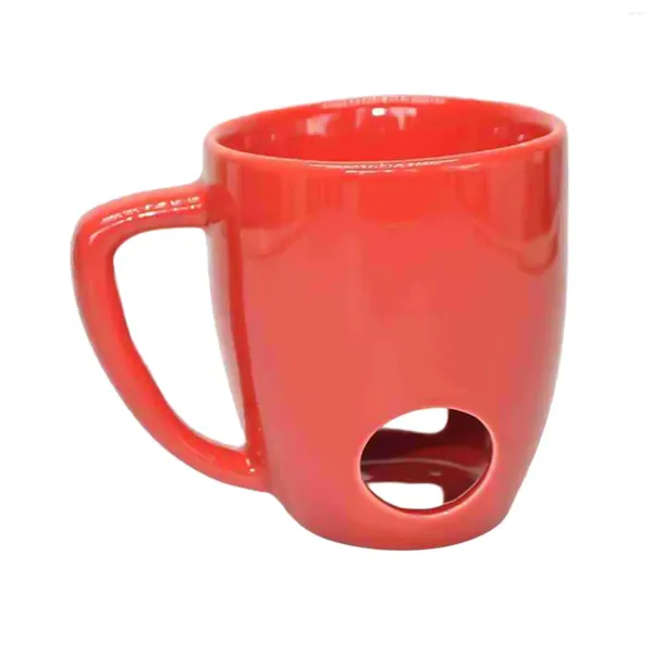 Canecas Mini Fondue de Chocolate Caneca-Pequeno Aquecedor Potenciômetros Individuais Forno de Fusão Xícara de Chá para Sorvete Manteiga Queijo