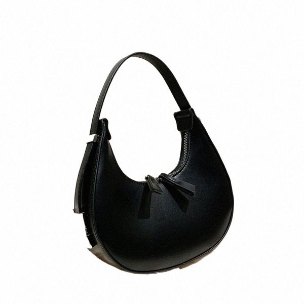 Design de luxo Bolsas de Ombro para Mulheres Metade Mo Hobo Bag Lady Fi Marca Underarm Bags PU Couro Pequena Bolsa de Embreagem Bolsa I3qF #