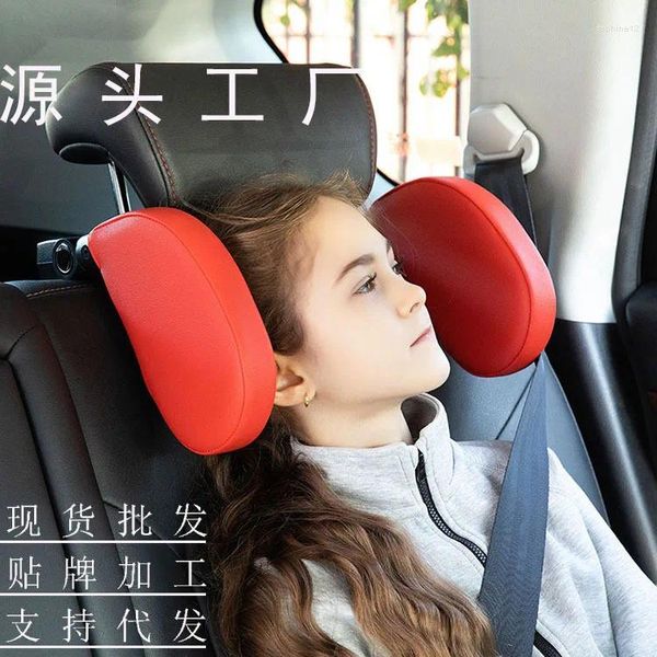 Travesseiro 1pcs assento de carro encosto de cabeça descanso de viagem solução de apoio acessórios interior em forma de u para crianças
