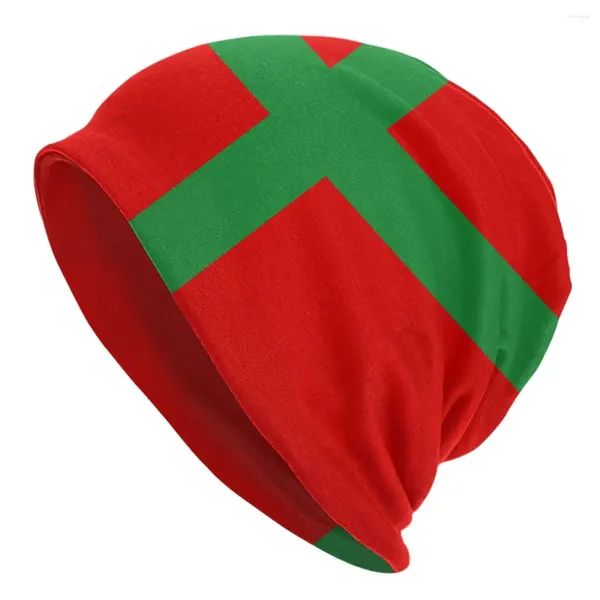 Береты Вязаная шапка Флаг Дании Борнхольм Кепка Капот Аксессуары для взрослых
