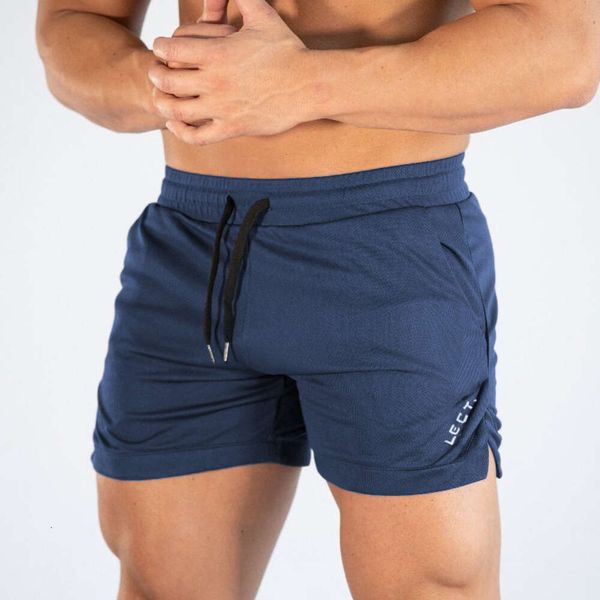 Pantaloncini elasticizzati sottili da uomo, maratona, corsa, permeabilità all'aria, palestra, squat, allenamento, pantaloni ad asciugatura rapida