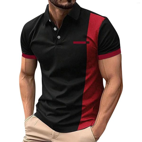 Magliette da uomo Estate Tempo libero Cultura Camicia a maniche corte traspirante Top Abbigliamento semplice e alla moda T-shirt da uomo