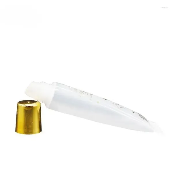 Garrafas de armazenamento YUXI Oblique Lip Honey Color Mangueira Batom Tubo Bronzing Escova Extrusão Plástico
