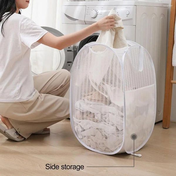 Sacos de lavanderia Esta cesta não é apenas para você também pode usá-la para guardar brinquedos, roupas, artigos esportivos e outras coisas.