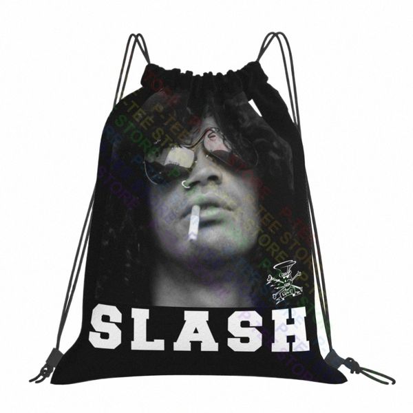 sl Guns N Roses Smoking Sl Drawstring Bags Gym Bag Travel Backpack Gym Tote Bag Roupas Mochilas V23c #