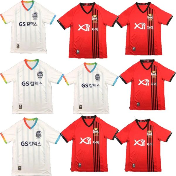 Vendite calde Maglie da calcio FC Seoul 24-25 Maglia da casa in trasferta K League T-shirt da uomo personalizzata uniforme tShirt 2024 2025 LINGARD Fan Version