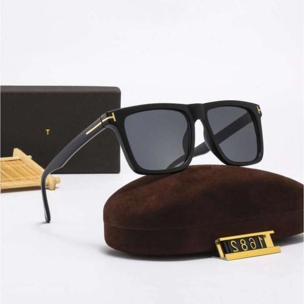 Toms Ford TF Frame 1682 Tomfords Лучшие роскошные солнцезащитные очки с поляроидными линзами, дизайнерские женские мужские очки для пожилых людей, очки для женщин, оправа для очков Vintage Metal Sun Gl