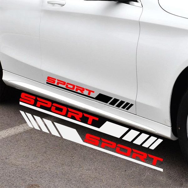 1 paio di auto Sport Sport Adesivo Sport Automobile Decal in vinile per AMG