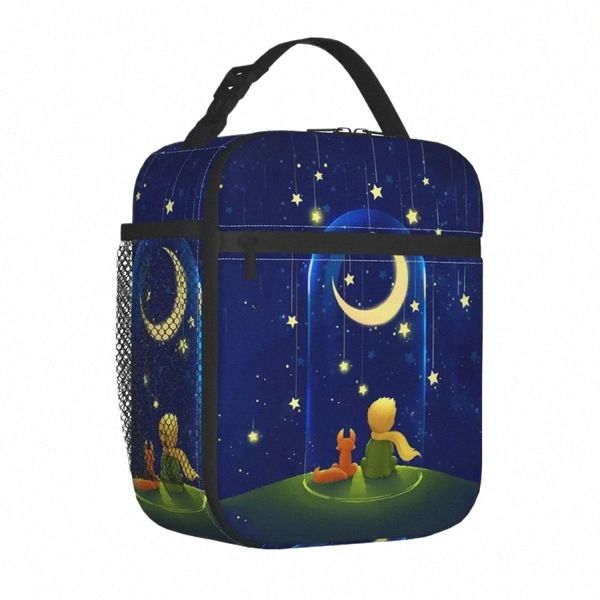 Der kleine Prinz, isolierte Lunchtaschen, Kühltasche, Mahlzeitenbehälter, Le Petit Prince, auslaufsichere Tragetasche, Lunchbox, für Mädchen, Jungen, Schule, Reisen, I0Lg #