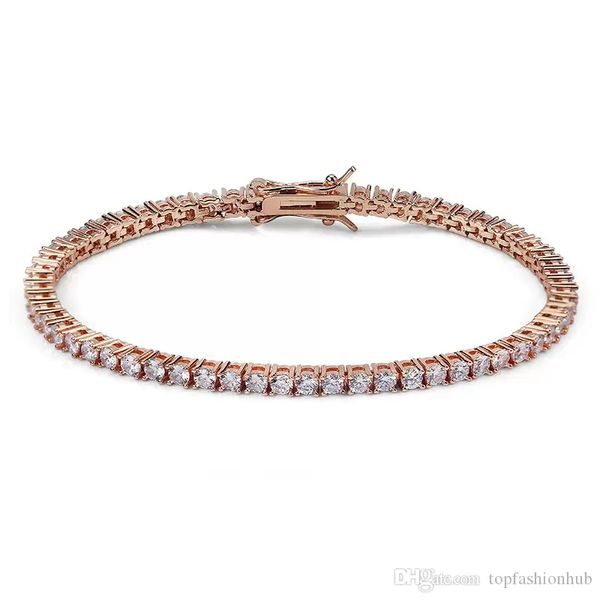 Bracciale da tennis Bracciale Designer 18K Bracciale d'oro Moissanite Bracciale Luxury Jewlery Designer for Women Designer Jewlery Woman Have Chain Mother Sister Gift