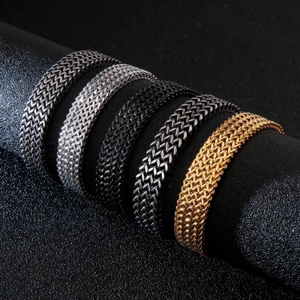 Чокеры 12/13 мм ширина удивительная цена стильная из нержавеющая сталь бали лисохвост браслет для мужчин.