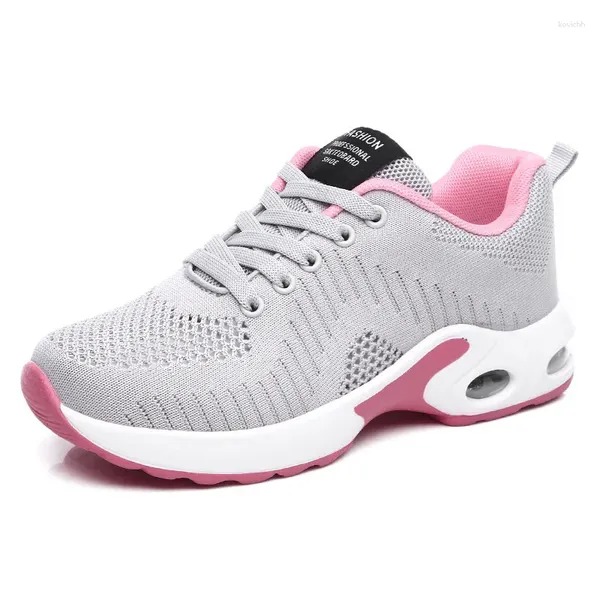 Scarpe da fitness Ammortizzazione Sneakers rosse da donna Mujer Casual Sport professionale Donna Scarpe da ginnastica da passeggio femminili traspiranti