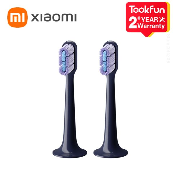 Testa originale Xiaomi Mijia T700 Sonic Smart Electric Dente Sbroscia da denti 3pcs DuPont Brush Testa Parti di ricambio Pacchetto orale igiene