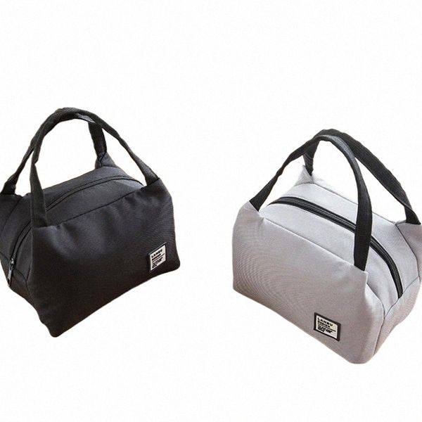 Портативная сумка для ланча 2024 Новый термоизолированный ланч-бокс Tote Cooler Bag Bento Pouch Lunch Ctainer Школьные сумки для хранения еды B0dM #